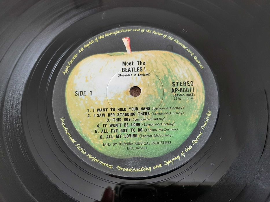 The Beatles - Meet The Beatles - Japão - Vinil LP