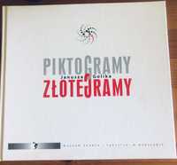 Książka Album Piktogramy Złotegramy Janusz Golik