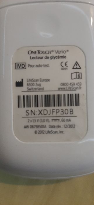 Глюкометр OneTouch Verio