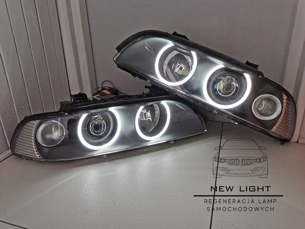 Lampy reflektory po regeneracji e39 e46 e36 e60 e70