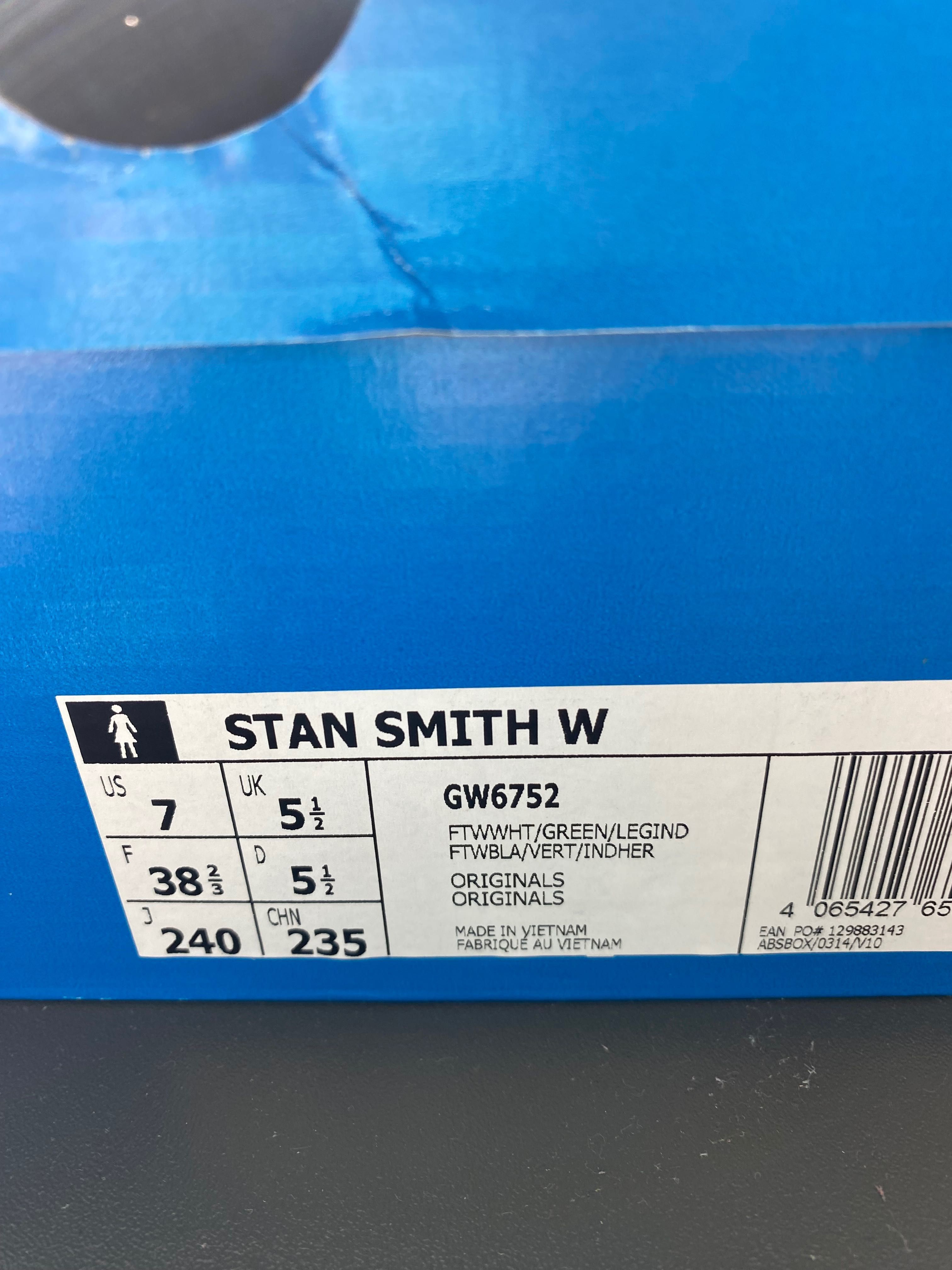 Нові жіночі кросівки Adidas Stan Smith, 37,5 розмір
