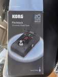 Pedal de afinação Korg Pitchblack guitarra e baixo