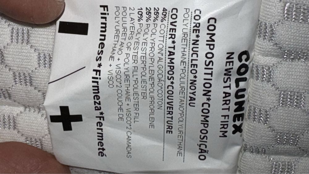 Colchão Colunex New Start Firm – 180 x 200 cm