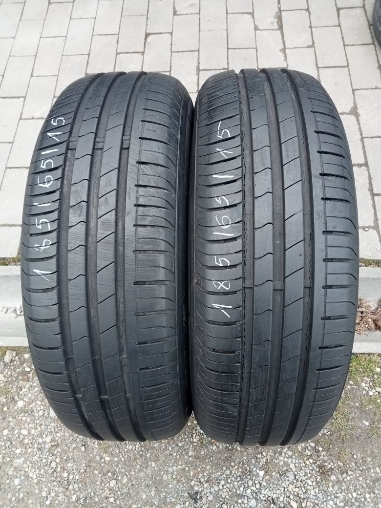 2x Opony Używane Letnie 185/65R15 Hancook