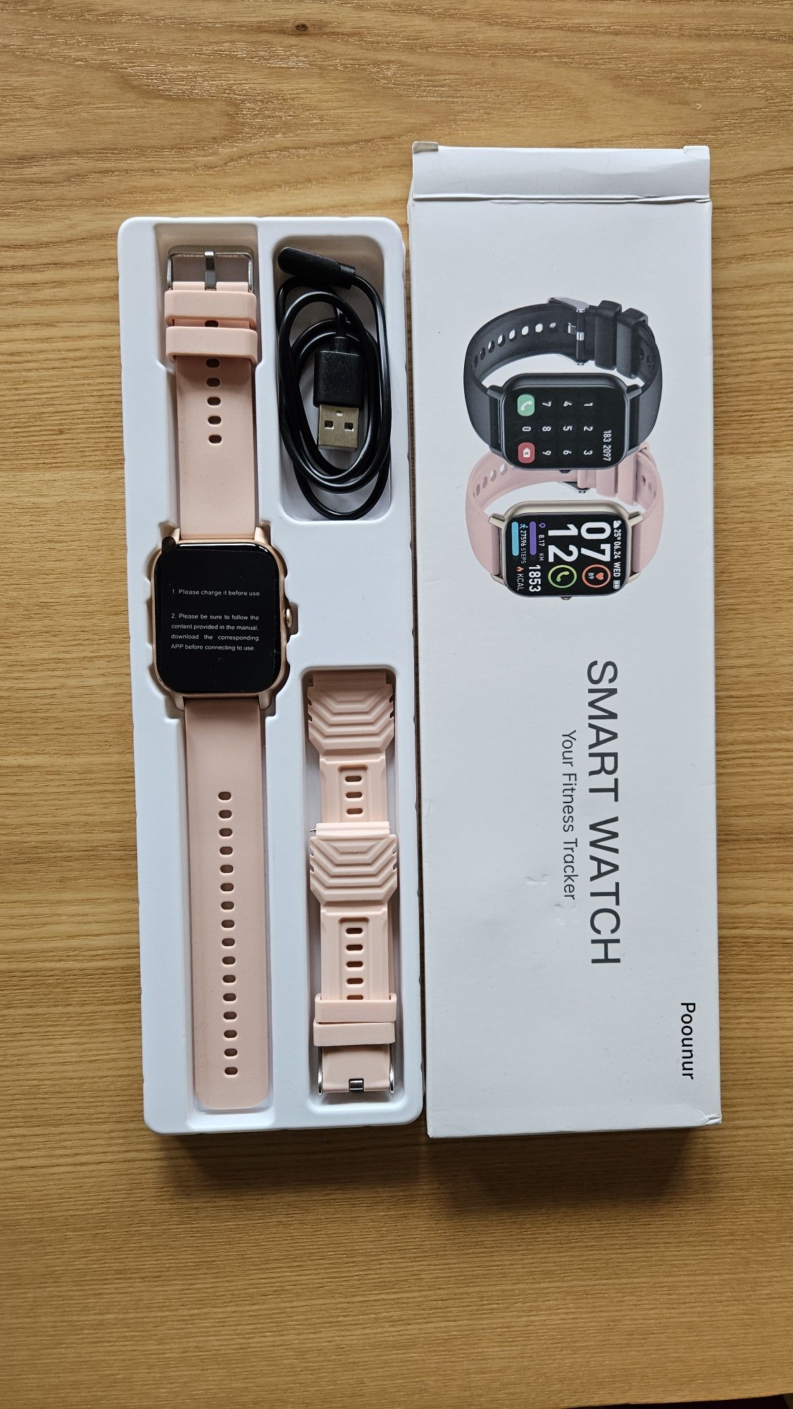 Smartwatch Ddidbi P66 różowy