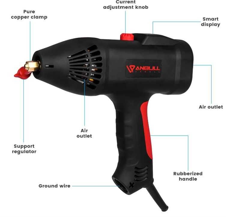 Spawarka elektrodowa Anbull 120 A + akcesoria