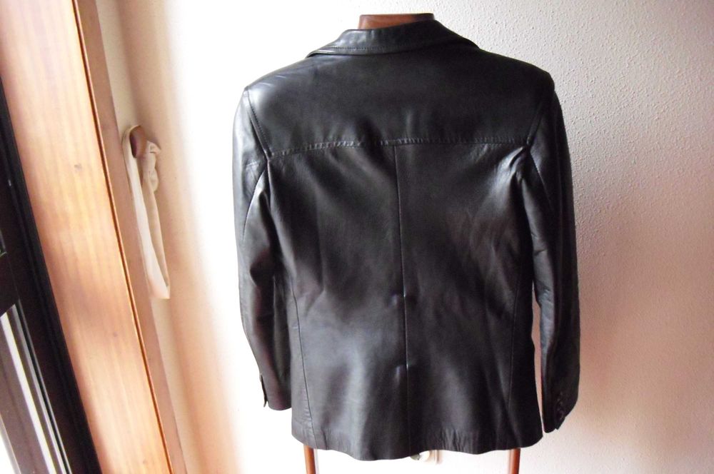 Casaco Blaser pele
