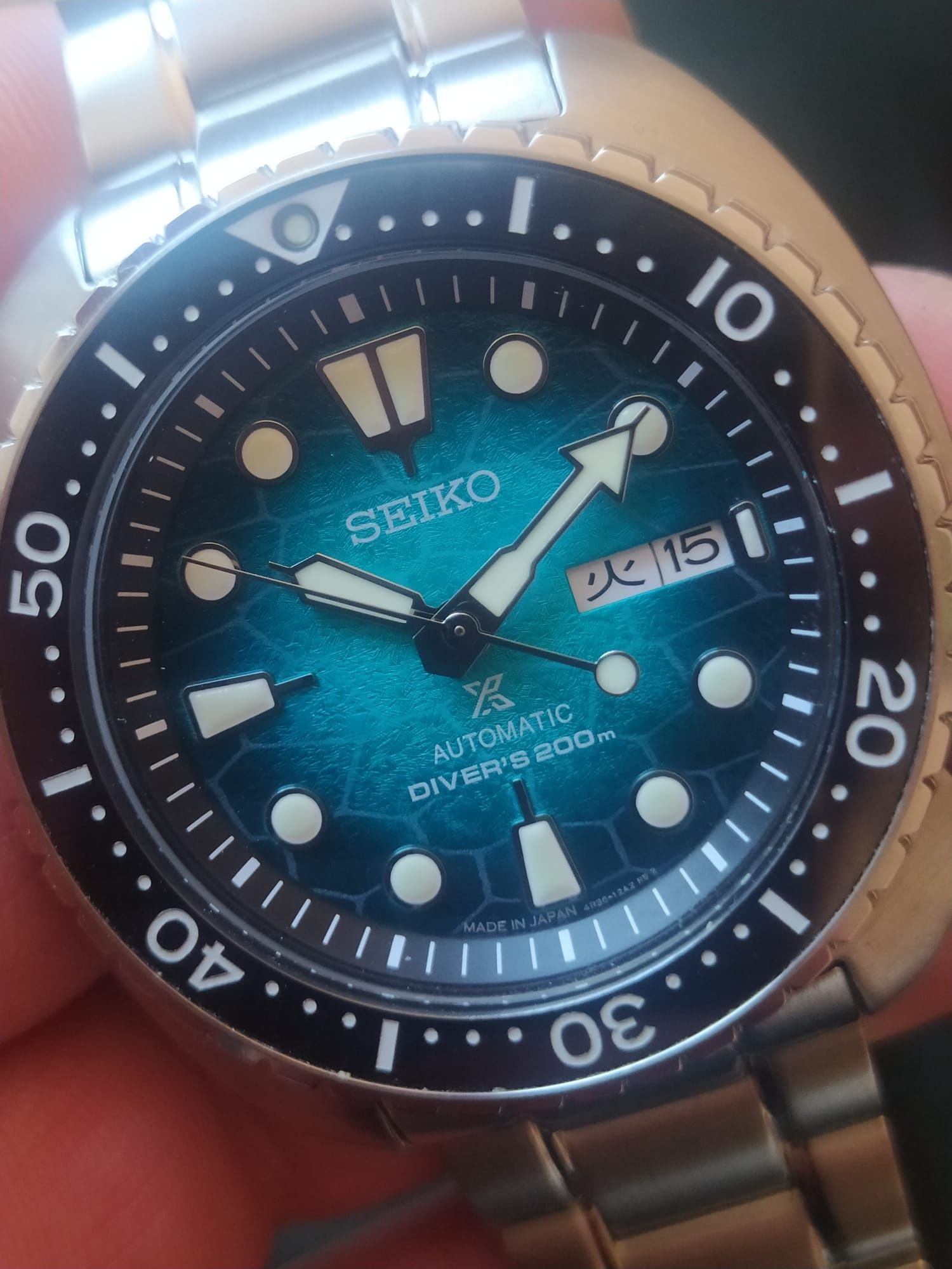 *Como novo* Seiko Prospex King Turtle U.S Special Edition SRPH57