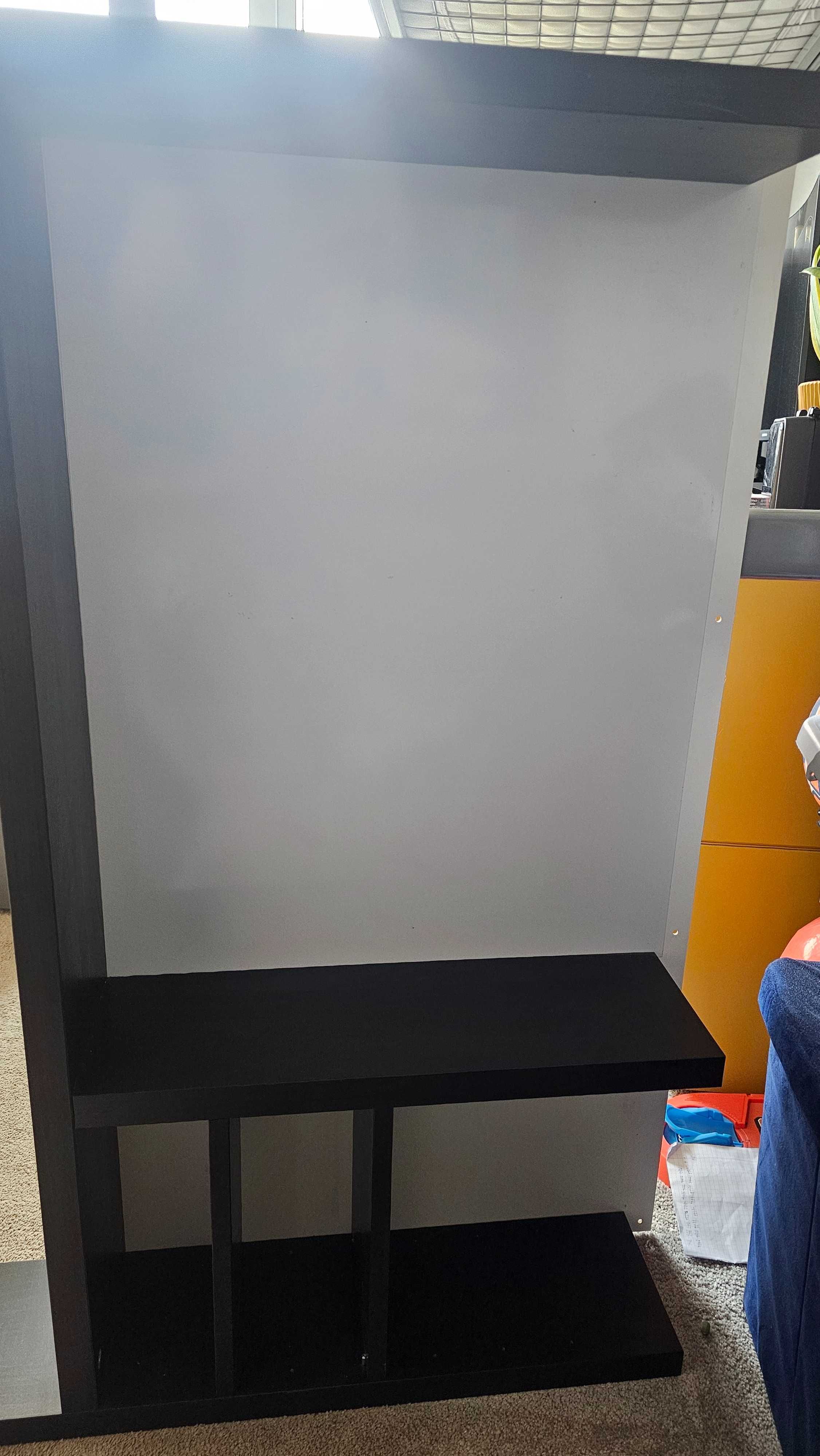 Biurko Micke Ikea z nadstawką