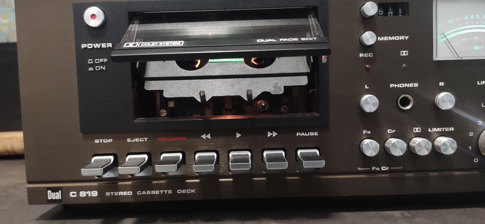 magnetofon Dual C 819 HiFi stereo cassete deck