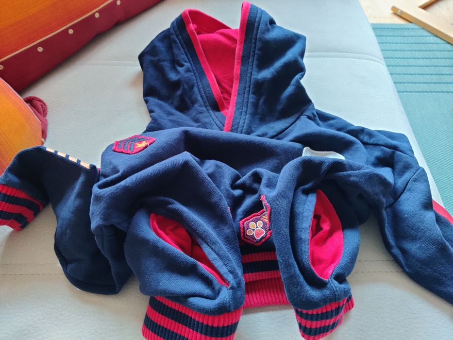 Sweat shirt capuz Patrulha Pata, Nickelodeon 5 anos