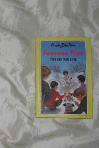 Книга детская на английском Five get into a fix by Enid Blyton