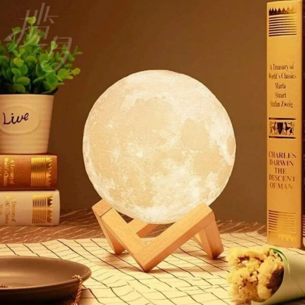 Нічник місяць, Moon Lamp 13 см