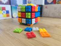 Cubo Mágico 3x3 Estilo Lego (Novo)