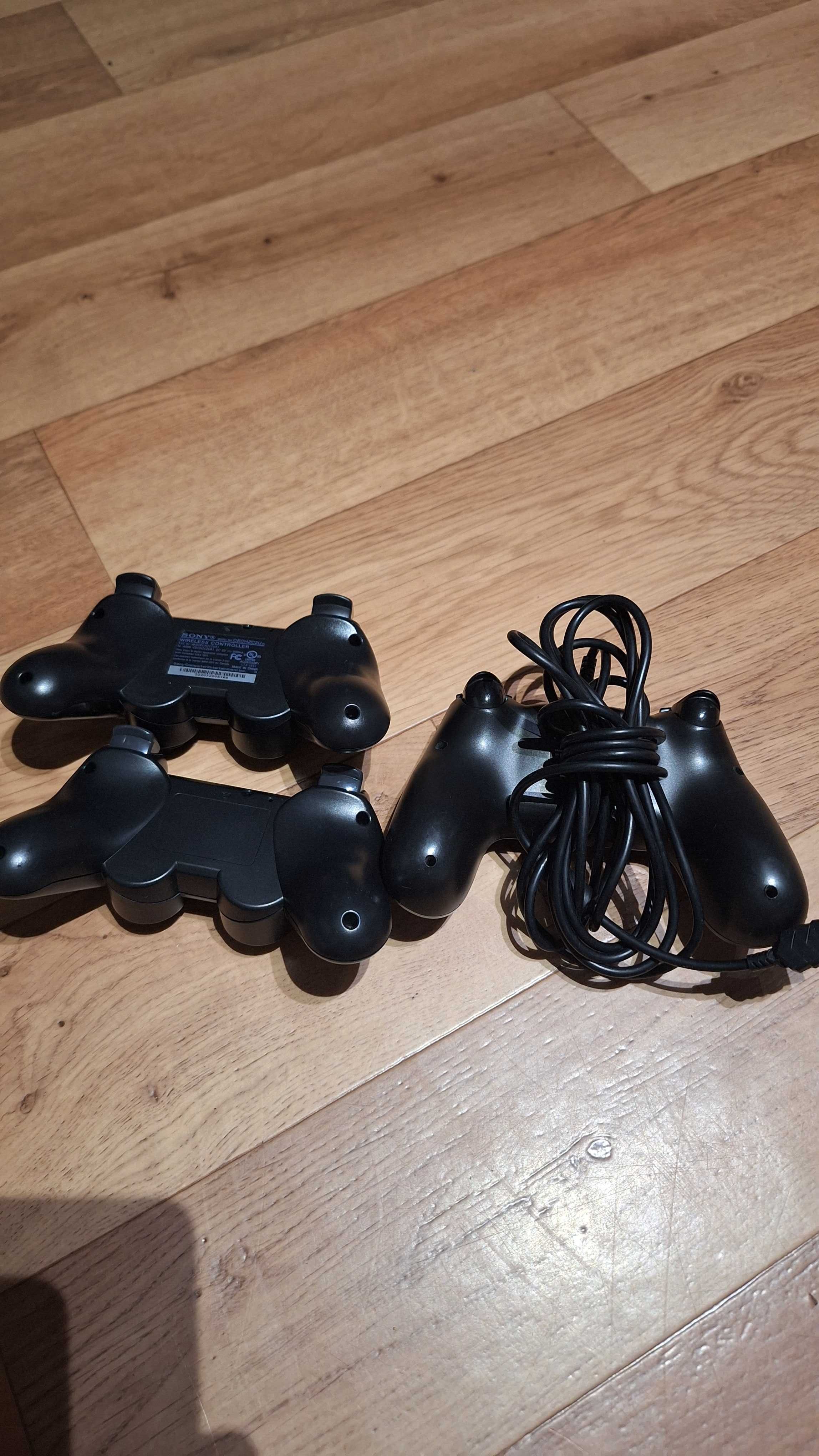 Pady bezprzewodowe przewodowe do ps3 sony playstation 3 Mega Komplet
