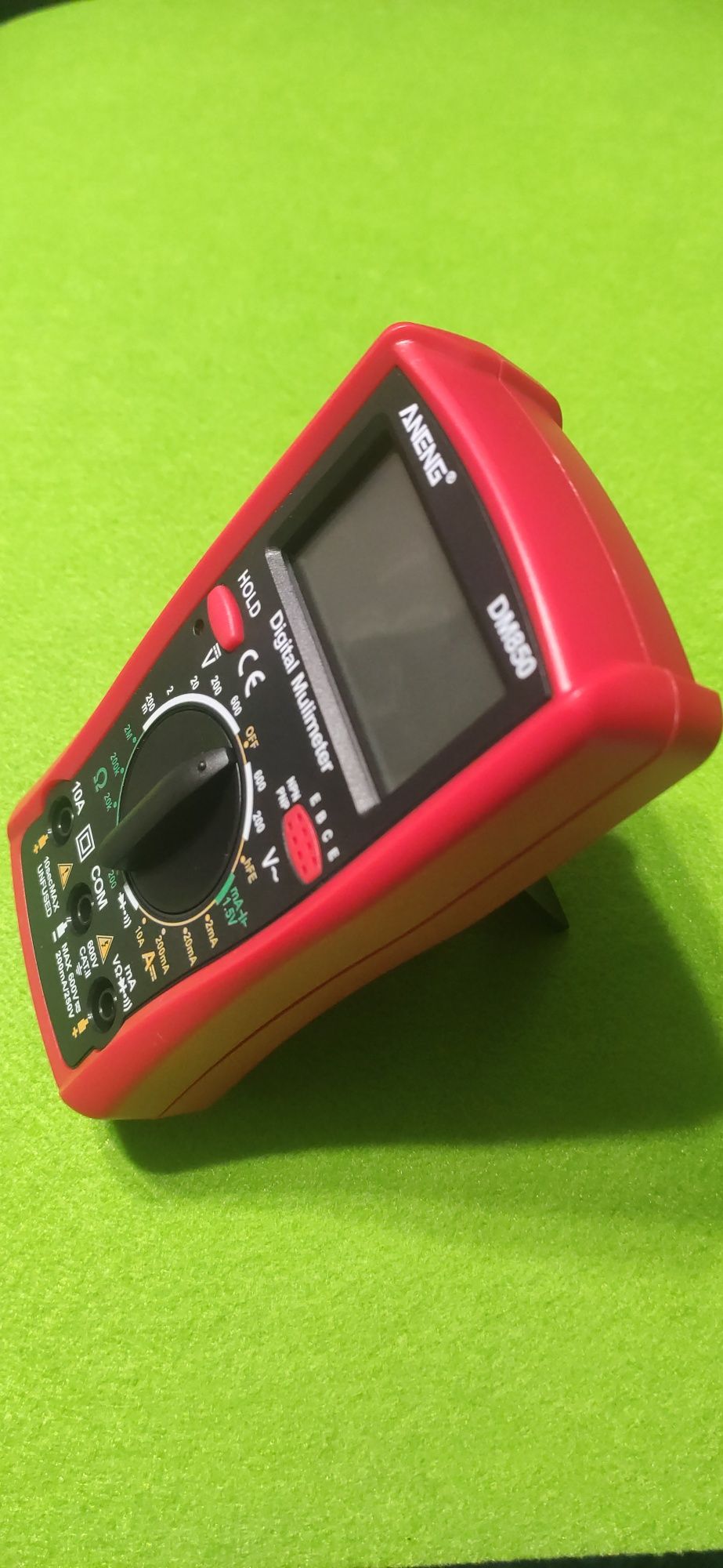 Цифровой мультиметр Aneng DM850 + батарейка крона в подарок