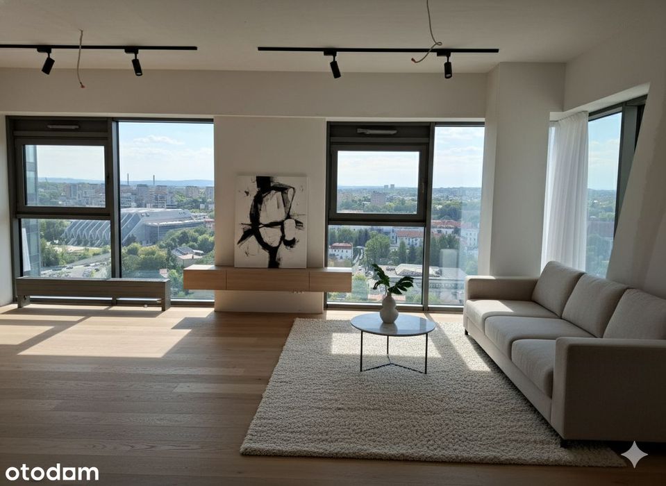 Apartamentowiec Olszynki w centrum, 12. piętro, widok na rynek i zamek