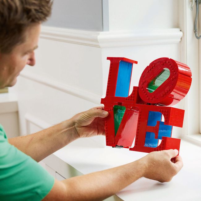 Конструктор Art – LOVE 1/1 з LEGO