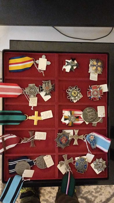 Kolekcja medali i odznaczeń Polskich 78 sztuk.