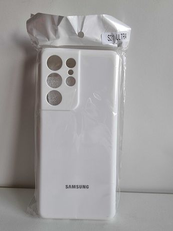 Capas Samsung S21 Ultra originais (Branco)