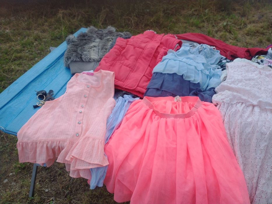 Ubrania na dziewczynkę Reserved,H&M 134/140