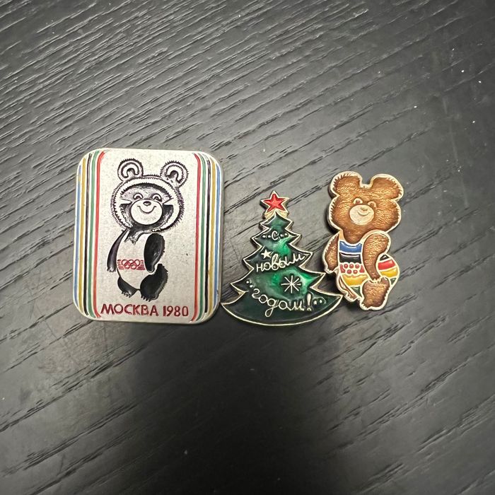 Odznaki olimpijskie 80