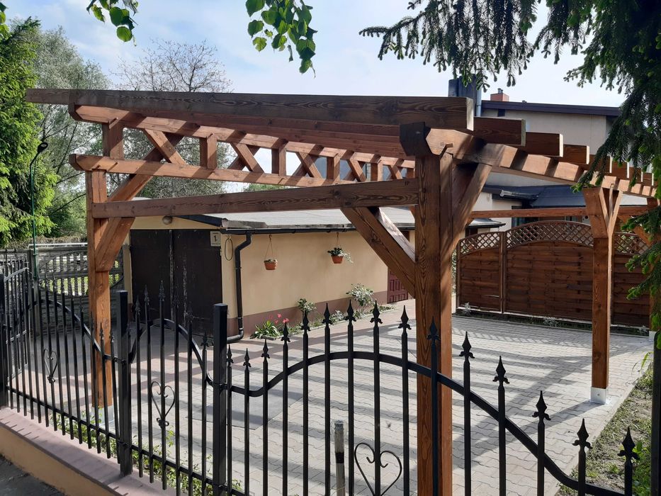 Altany, wiaty, zadaszenia - kompletne