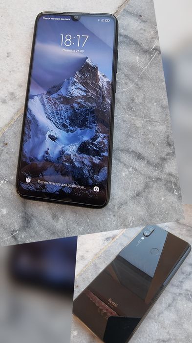 Redmi note 7 4/64 в ідеальному стані телефон смартфон