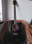 Guitarra Harley Benton com capa Thomman