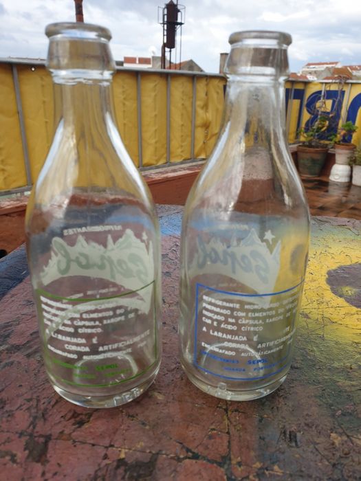 Garrafas antigas Sepol