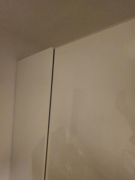 Ikea pax hasvik  4 x 75x 236 drzwi przesuwne bialy polysk