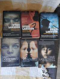 Cały zestaw Millennium Stieg Larsson David Lagercrantz