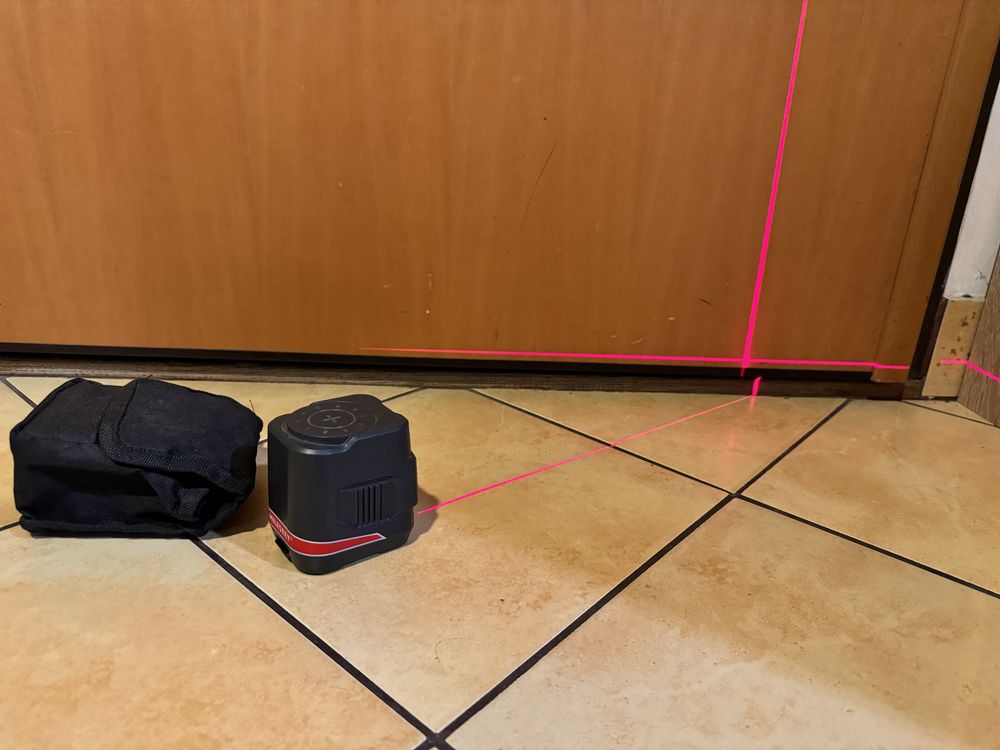 Styl L62R MiLESEEY 2-liniowy poziom Laser krzyżowy Mileseey L62 12 m