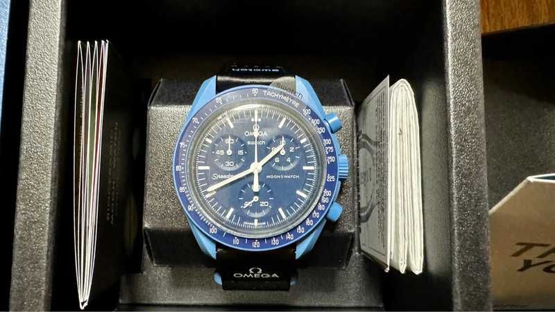 Omega x Swatch Neptune SO33N100 Dostawa w 48h Polska