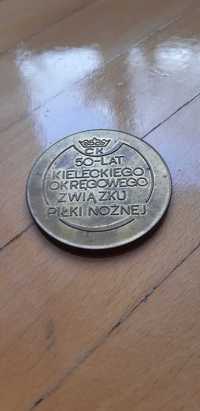 medal 50 lat Kieleckiego Okręgowego Związku Piłki Nożnej