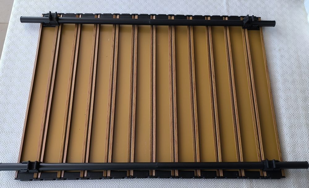 Mesa dobrável ideal para carrinhos de jardim