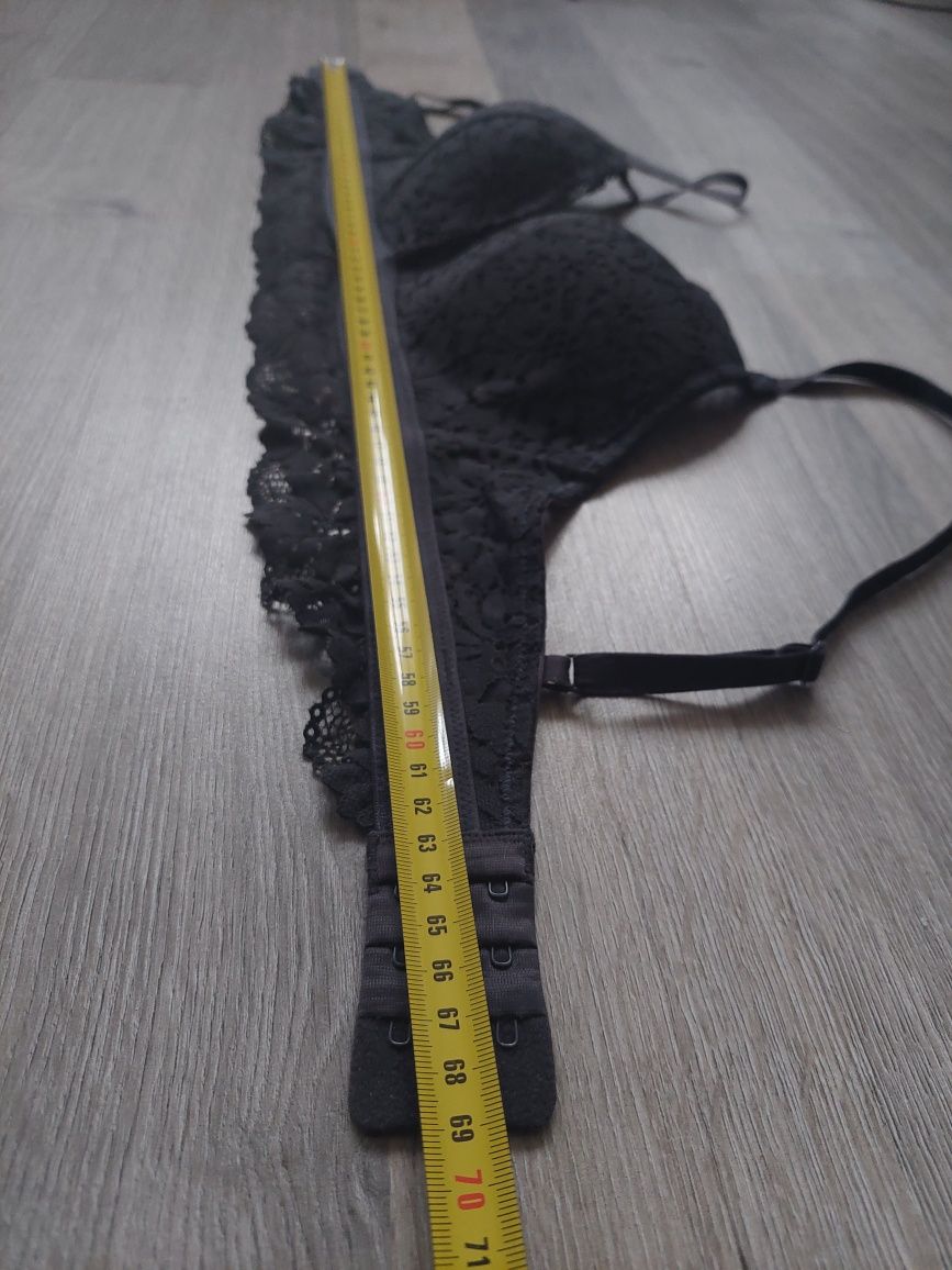 Roz. 75C biustonosz H&M braletka push-up stan bardzo dobry