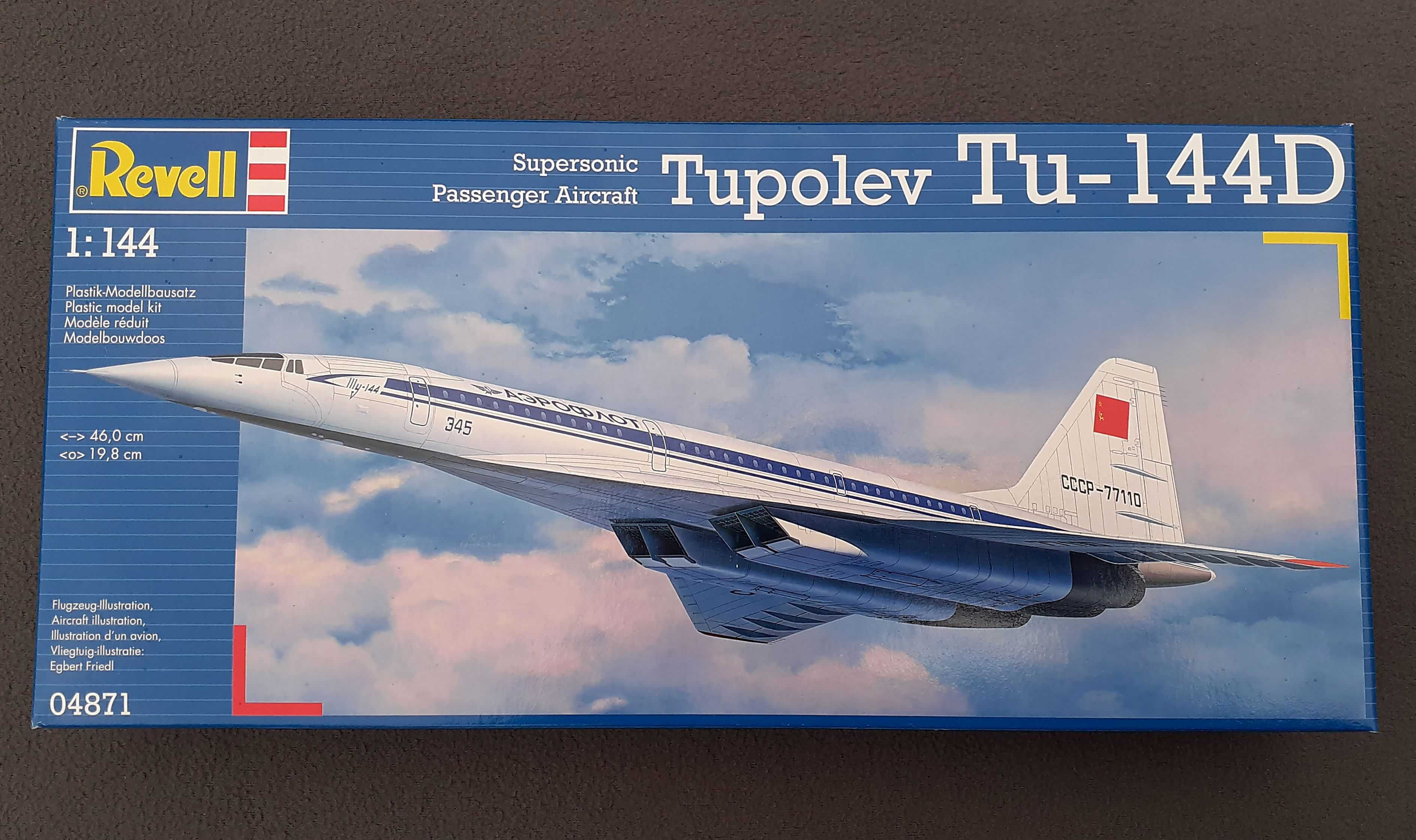 Model samolotu TUPOLEV Tu-144 Revell 04871