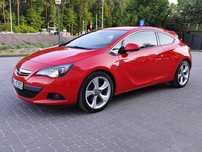 Opel Astra J GTC/SALON POLSKA/PRZEBIEG 140600/Bezwypadkowy/Sport+Navi