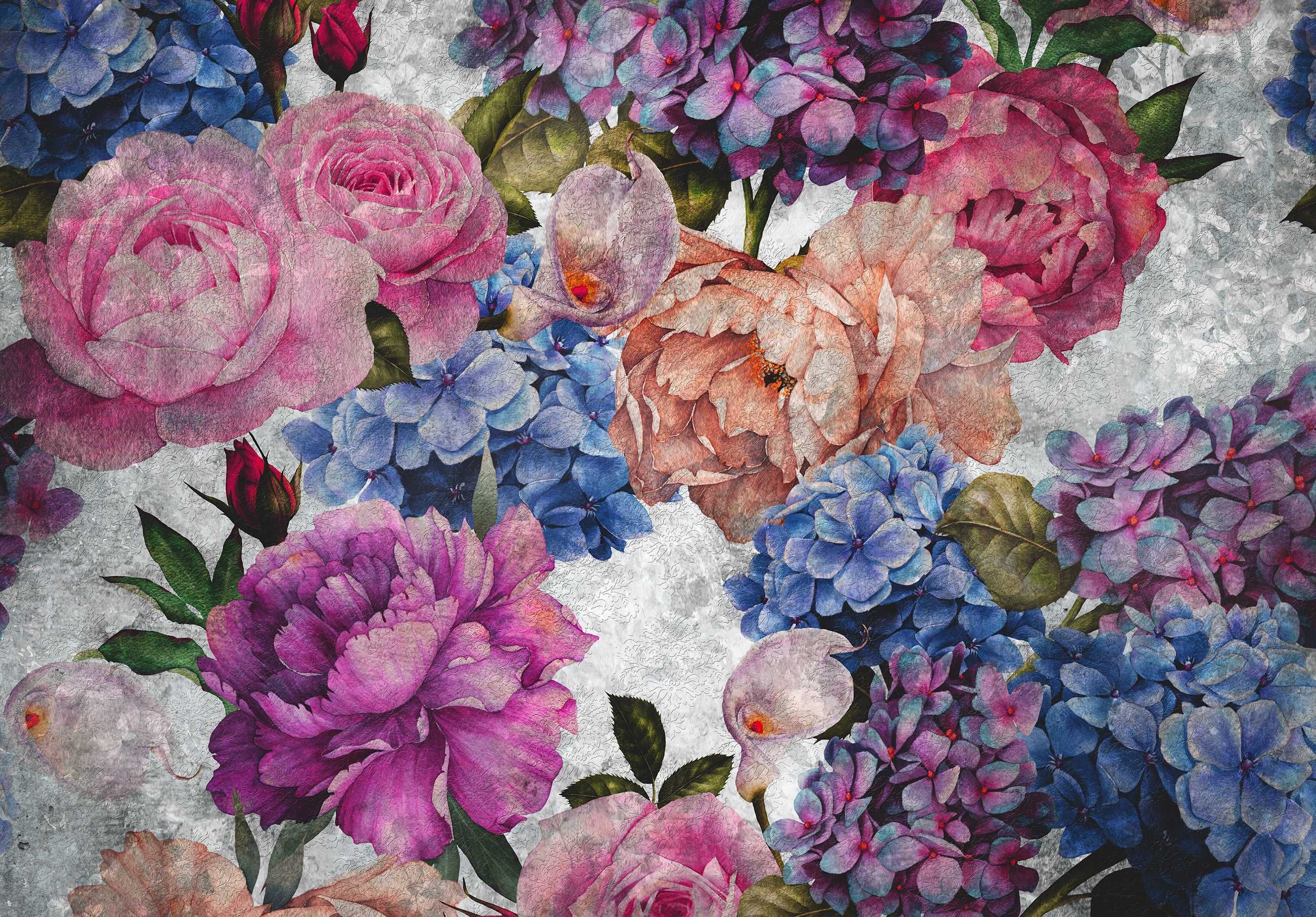 Fototapeta Piękne Kwiaty Tapeta Do Pokoju 3D Na Twój Rozmiar + KLEJ