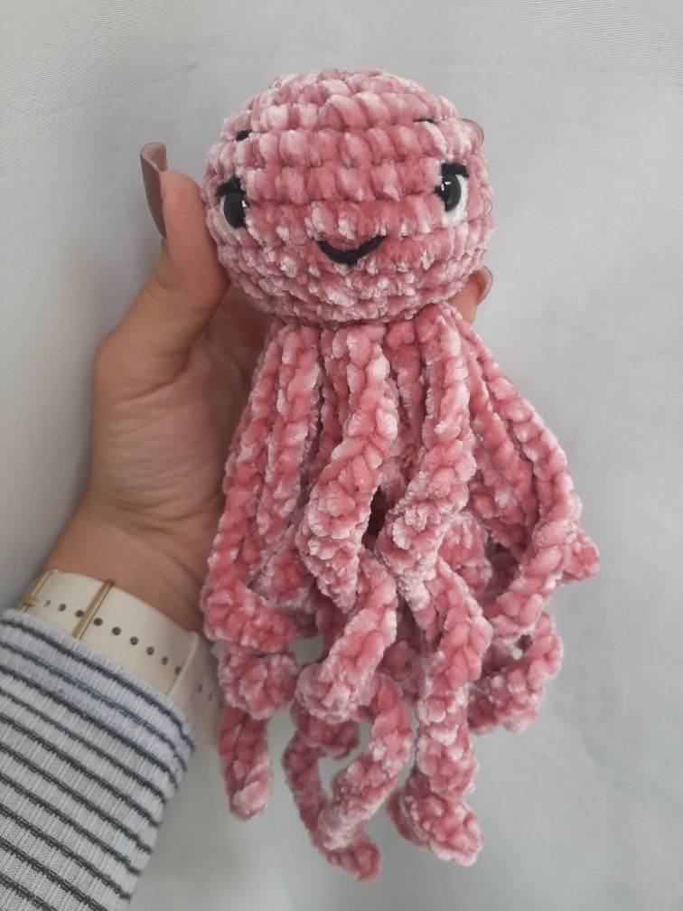 Ośmiornica na szydełku - produkt handmade