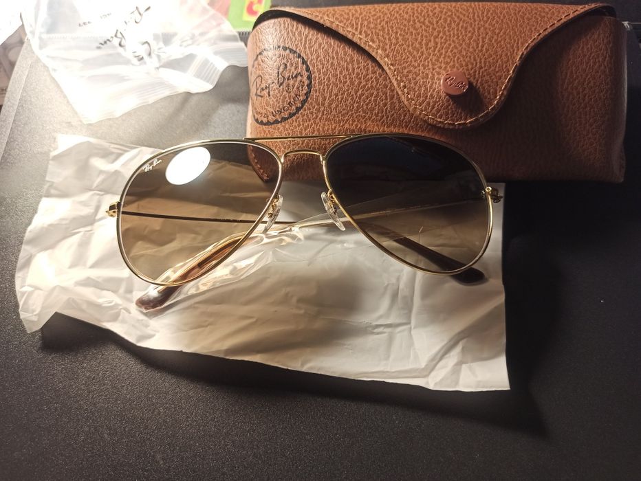 Окуляри очки Ray-Ban Aviator RB3026 62-14 мм 001-51 оригінал США