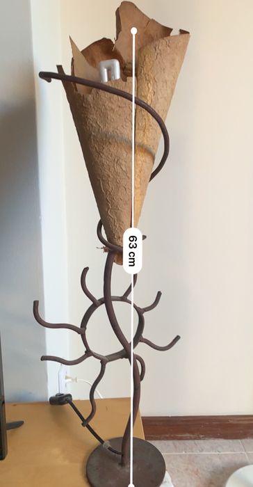 Candeiro  ferro forjado