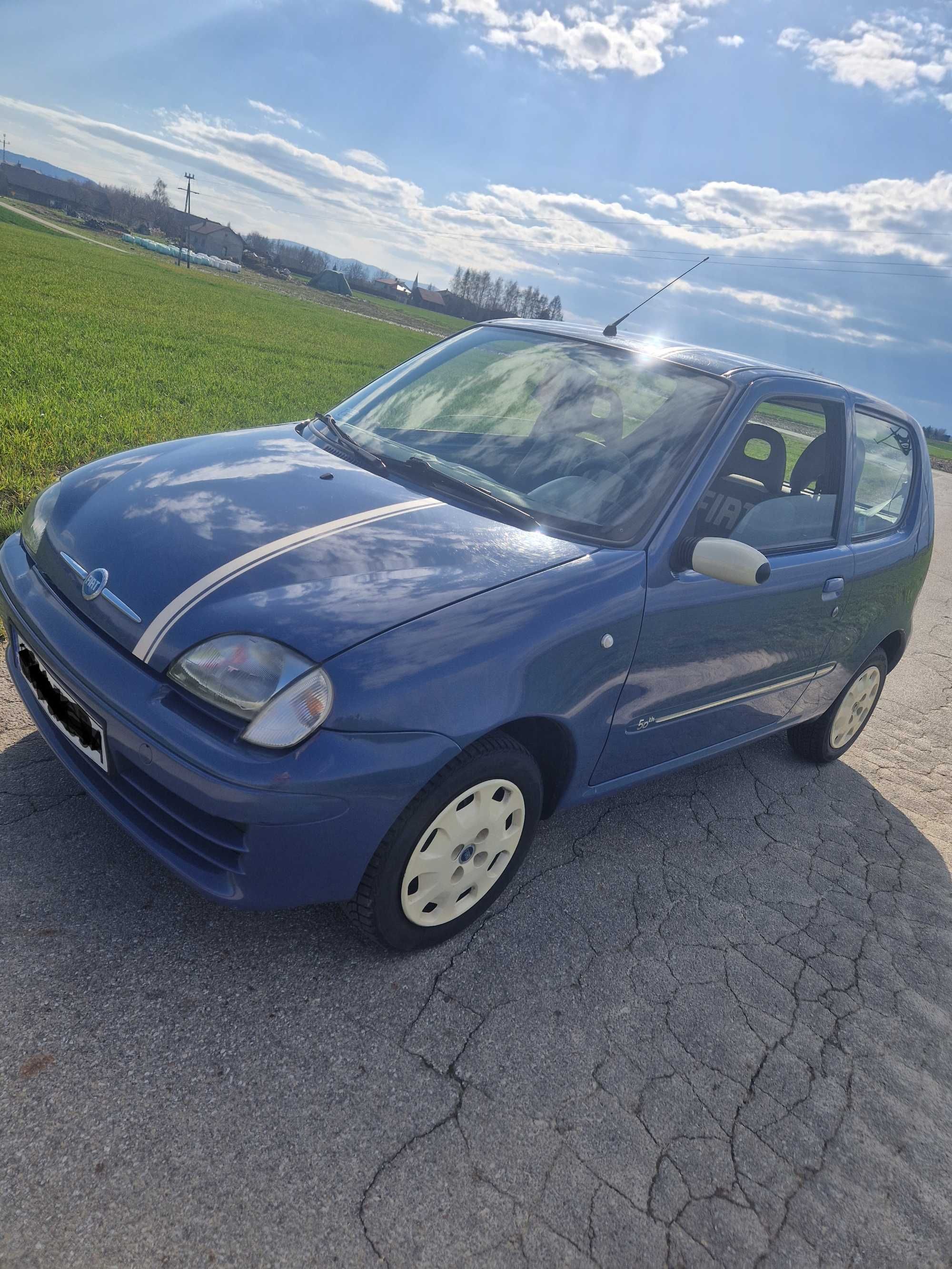 Fiat Seicento 1.1 edycja na 50-lecie ,drugi właściciel ,bezwypadkowy ,