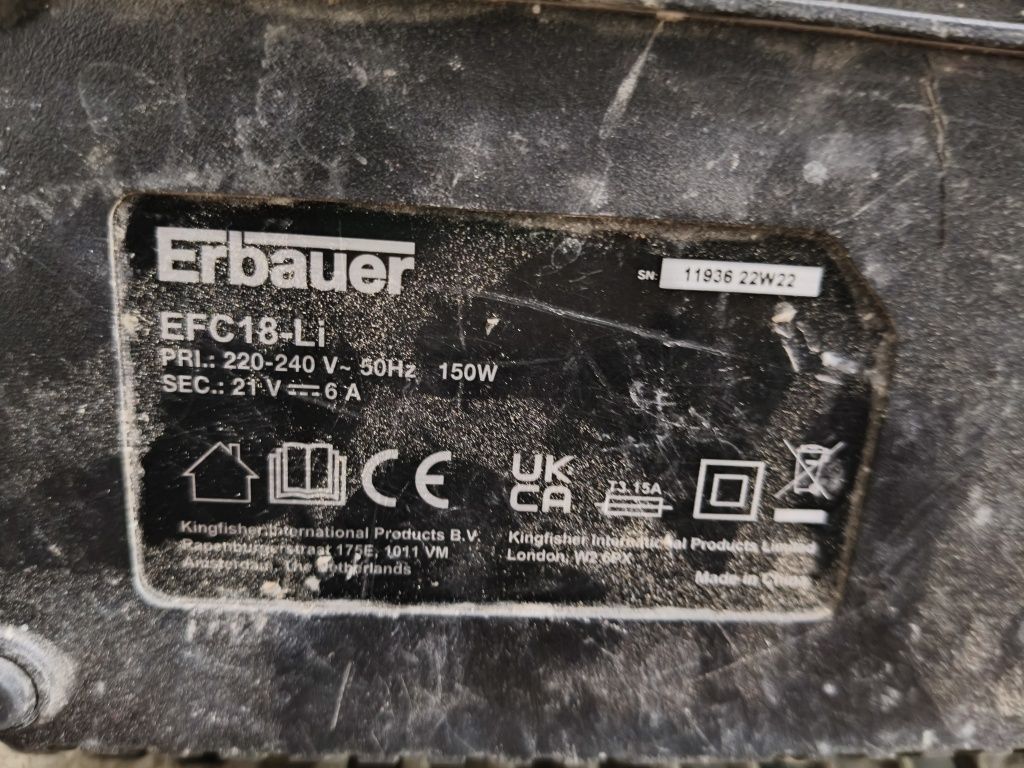 Erbauer ładowarka 18v