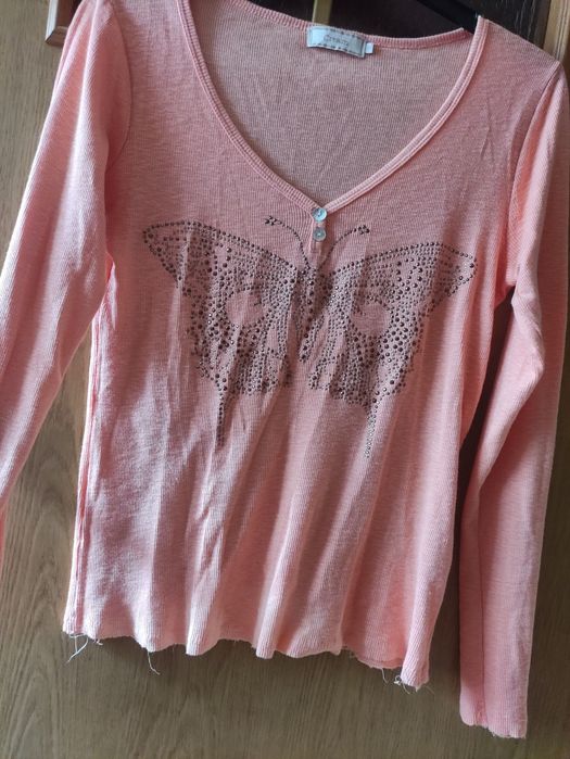 Piękna Bluzka Prążek M/38