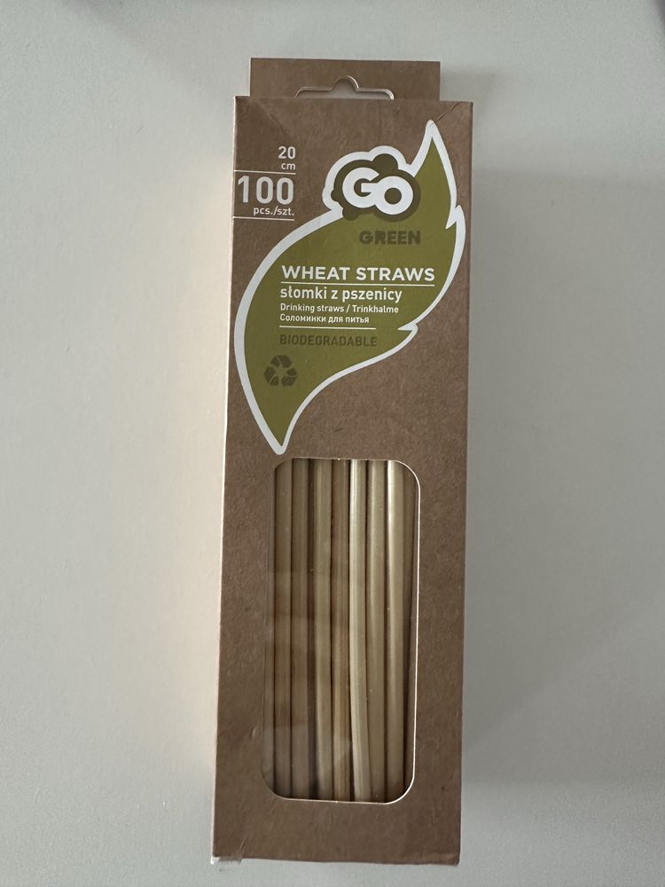 Slomki z pszenicy 100szt 20cm