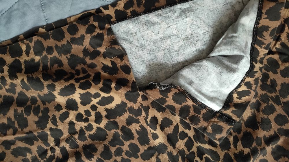 Sukienka w panterkę Xl