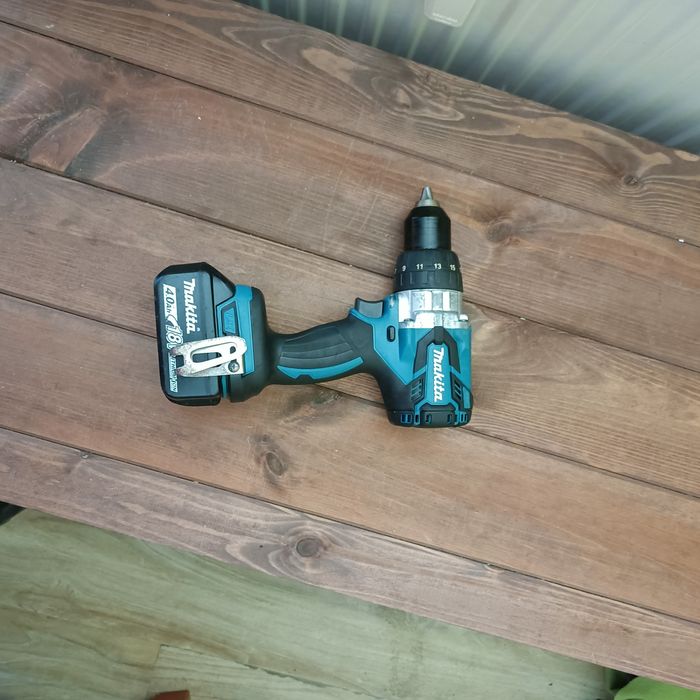 Makita 18V DHP 481 Wkrętarka Bezszczotkowa udar+Bateria 4,0Ah
