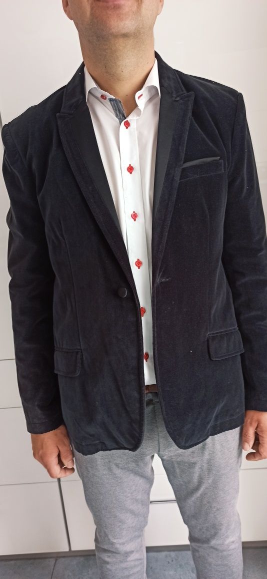 SG Marynarka męska XL , XXL aksamitna marynarka pepe jeans XL